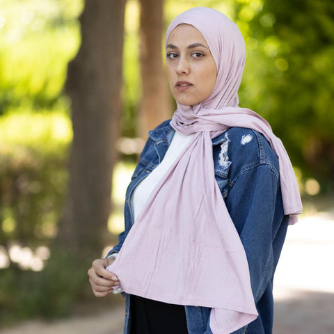 Jersey hijab - Pink