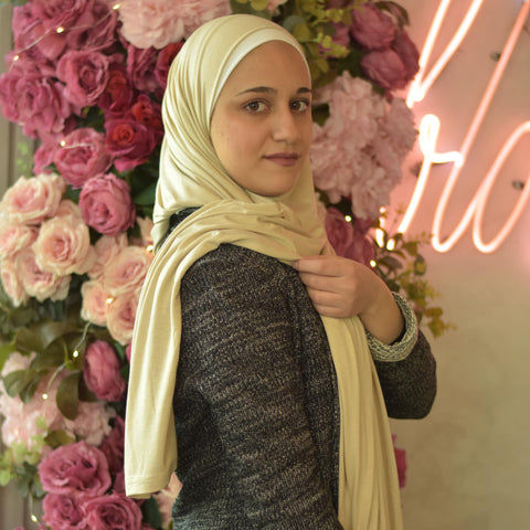 Jersey hijab, headscarf, haute