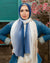 crepe hijab, headscarf, haute