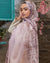 linen polo hijab, headscarf, haute
