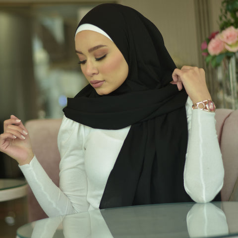 medina silk hijab, Turkish headscarf, haute